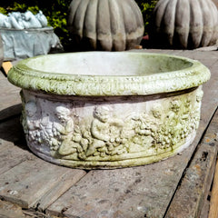  Cherubs At Play Pot Animal Garden  Sculpture, Home Decor, XoticBrands, XoticBrands Home Decor