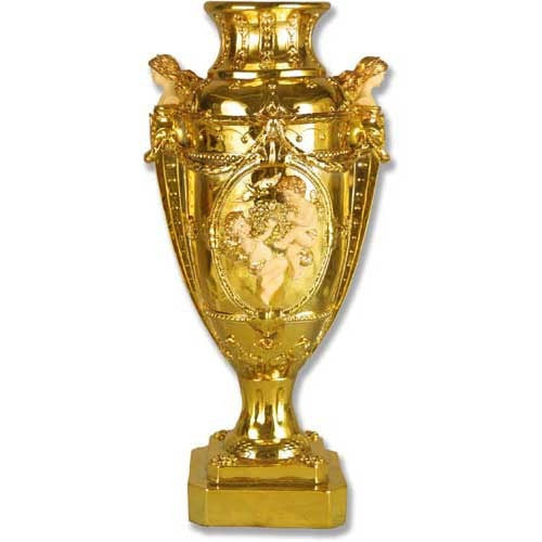 Cupid'S Urn Garden Planter - XoticBrands Home Decor
