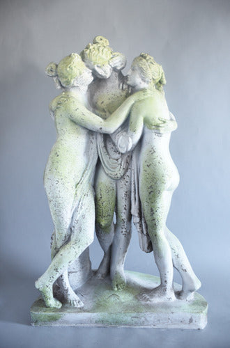  Three Graces 32 Animal Garden  Sculpture, Home Decor, XoticBrands, XoticBrands Home Decor