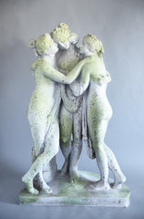  Three Graces 32 Animal Garden  Sculpture, Home Decor, XoticBrands, XoticBrands Home Decor