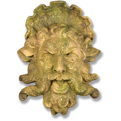 Neptune Trevi Mask 15 Gargoyle Sculpture - XoticBrands Home Decor