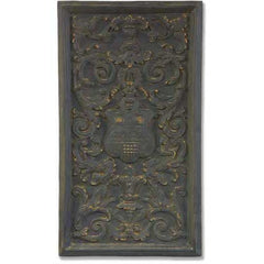 Renaissance Shield Panel 27 - Architectural   Friezes,Traceries & Tiles - XoticBrands Home Decor