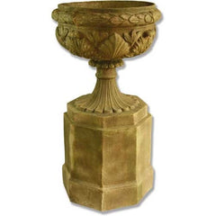 Regency Urn On Pedestal 46" Garden Display - XoticBrands Home Decor