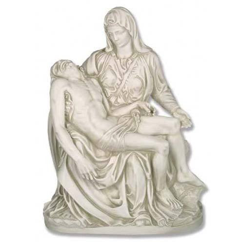 Pieta 28 Garden Religious Sculpture - XoticBrands Home Decor