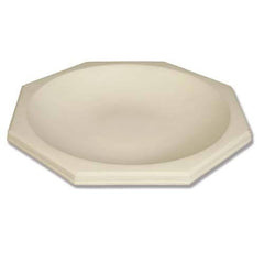Octagonal Ground Birdbath 18 -  Spring & Summer Scultpure - XoticBrands Home Decor