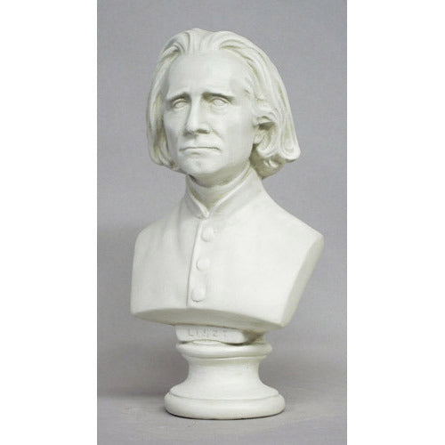  Liszt Bust Small 11 Animal Busts  Sculpture, Home Decor, XoticBrands, XoticBrands Home Decor