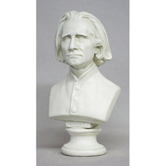  Liszt Bust Small 11 Animal Busts  Sculpture, Home Decor, XoticBrands, XoticBrands Home Decor