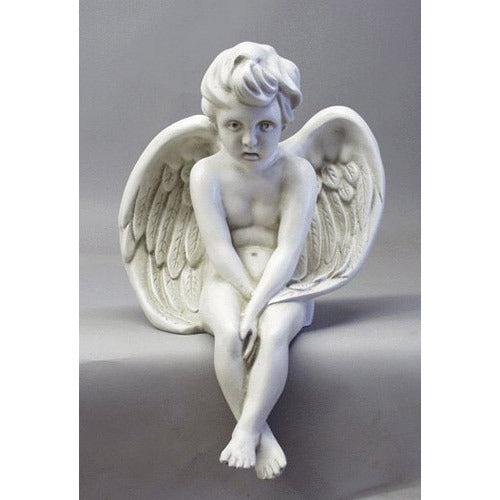 Meditation Cherub Large 24  Angel  Sculpture, Home Decor, XoticBrands, XoticBrands Home Decor