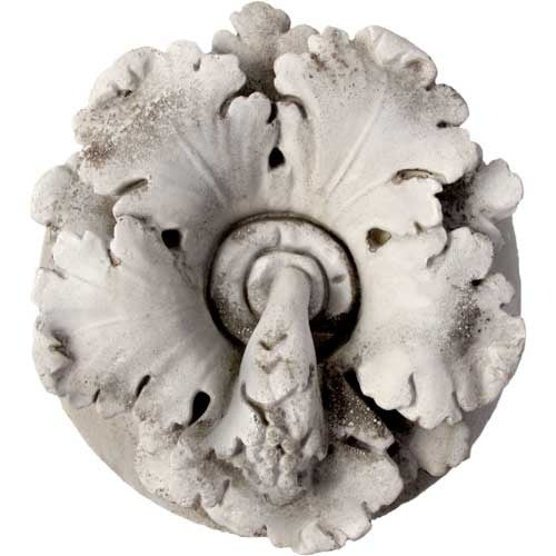Leafy Medallion 15 -  Children Classical  Sculpture - XoticBrands Home Decor