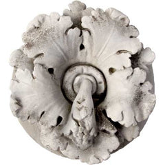 Leafy Medallion 15 -  Children Classical  Sculpture - XoticBrands Home Decor