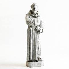 Saint Francis Holding Cross 38 Garden Display - XoticBrands Home Decor
