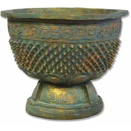 Eastern Oxidized Urn Garden Planter - XoticBrands Home Decor