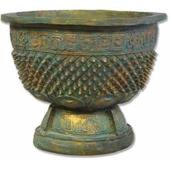 Eastern Oxidized Urn Garden Planter - XoticBrands Home Decor