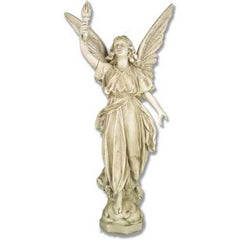 Angel Of Light-Right 45 Garden Angel Statue - XoticBrands Home Decor
