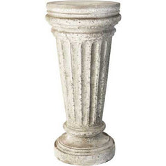 Buff Pedestal 30 - Pedestal Sculpture - XoticBrands Home Decor