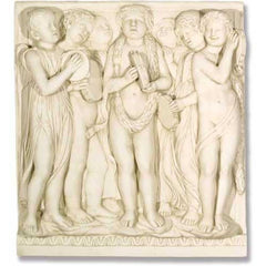 Cantoria Frieze/Tambourines  Wall Decor - XoticBrands Home Decor