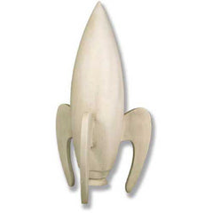  Rocket Ship 35 Sculpture - Display, Display, XoticBrands, XoticBrands Home Decor