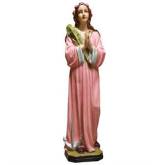 Saint Philomena 40 Religious Sculpture - XoticBrands Home Decor