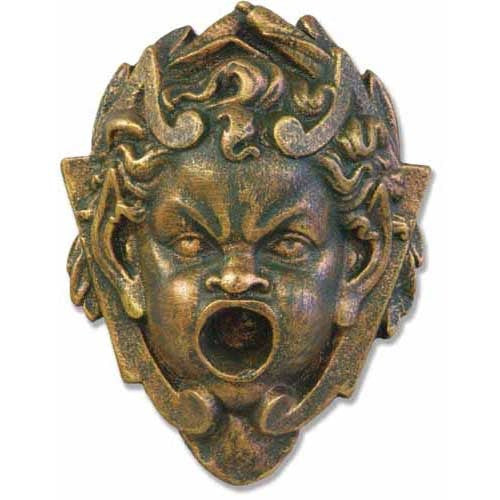 Perche Face Gargoyle Sculpture - XoticBrands Home Decor