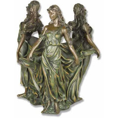 Dancing Muse Urn Garden Planter - XoticBrands Home Decor