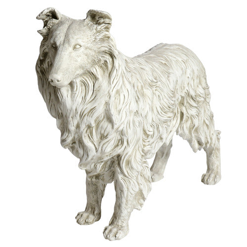  COLLIE  Garden  Sculpture, Home Decor, XoticBrands, XoticBrands Home Decor