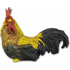 Rooster-Sitting 15 (Full Color) Garden Animal Statue - XoticBrands Home Decor
