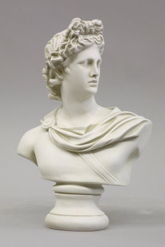  Apollo Bust Small 14 H  Busts  Sculpture, Home Decor, XoticBrands, XoticBrands Home Decor