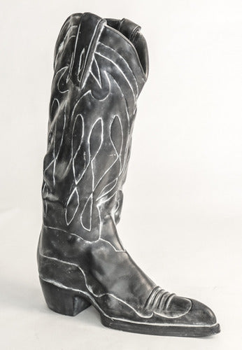  CowBoy Boots 30"H Animal Display  Sculpture, Home Decor, XoticBrands, XoticBrands Home Decor