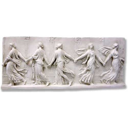 Bacchantes Dancing Frieze  Wall Decor - XoticBrands Home Decor