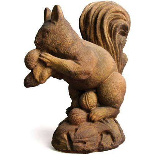 Woodland Squirrel - Animal Garden Statue - XoticBrands Home Decor
