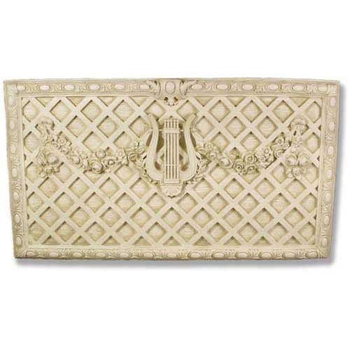 Harpo Trellis Plaque - Architectural   Friezes,Traceries & Tiles - XoticBrands Home Decor