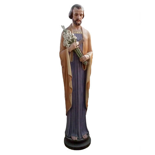 St. Joseph 5' (Thin) Religious Sculpture - XoticBrands Home Decor