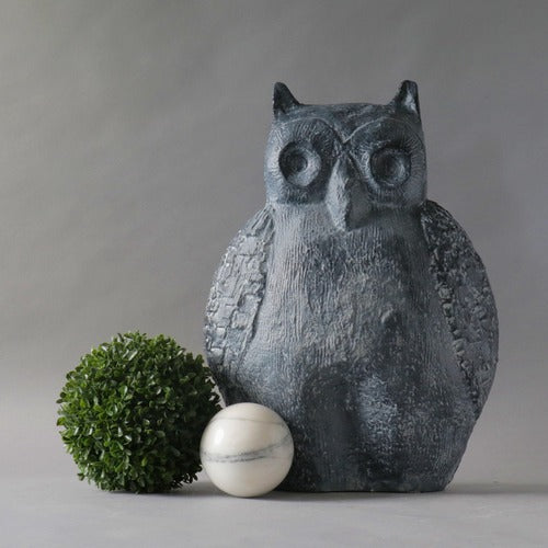  Owl Notten 20  Animal  Sculpture, Home Decor, XoticBrands, XoticBrands Home Decor