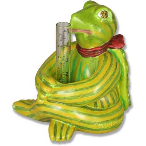 Morgan Turtle Rain Gauge Garden Animal Statue - XoticBrands Home Decor