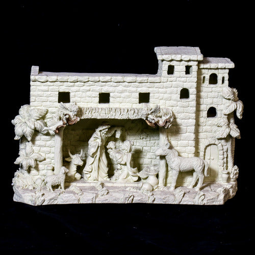  Tabletop Nativity Scene  Religious  Sculpture, Religious Decor, XoticBrands, XoticBrands Home Decor