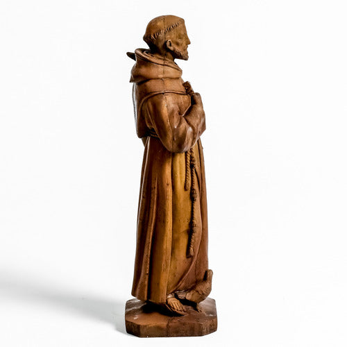 St. Francis With Birds  Religious  Sculpture - XoticBrands Home Decor