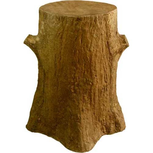  Tree Trunk Pedestal 30 Animal Display  Sculpture, Home Decor, XoticBrands, XoticBrands Home Decor
