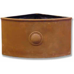 Dot Quarter Sq. Urn 12 H (R) Garden Planter - XoticBrands Home Decor