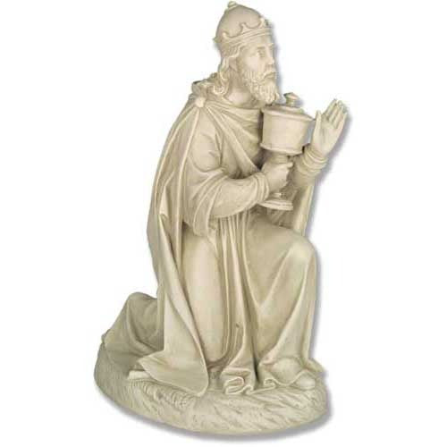 King Caspar Religious Sculpture - XoticBrands Home Decor