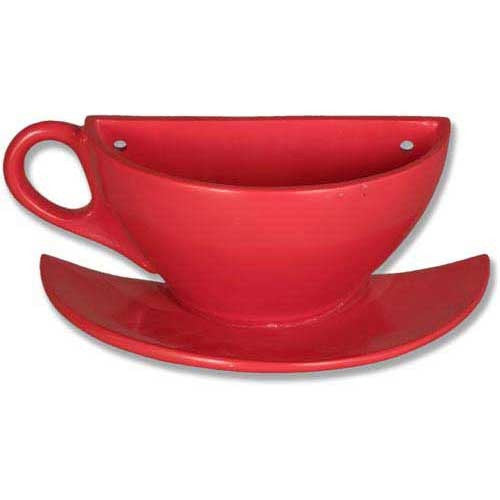 Coffee Cup On Saucer(Half) -  Display Display - XoticBrands Home Decor