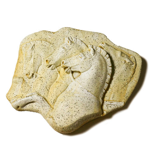  Rearing Horses Frieze Animal Sculpture, Home Decor, XoticBrands, XoticBrands Home Decor