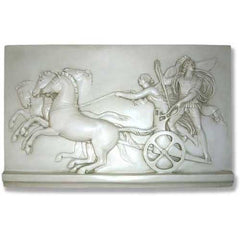 Chariot Of Fire 24" H Garden Animal Statue - XoticBrands Home Decor