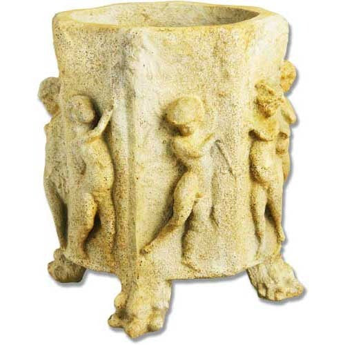 Three Legged Fairy Pot 18 Garden Angel Statue - XoticBrands Home Decor