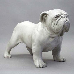  Little Bulldog 7.5"H  Animal  Sculpture, Home Decor, XoticBrands, XoticBrands Home Decor
