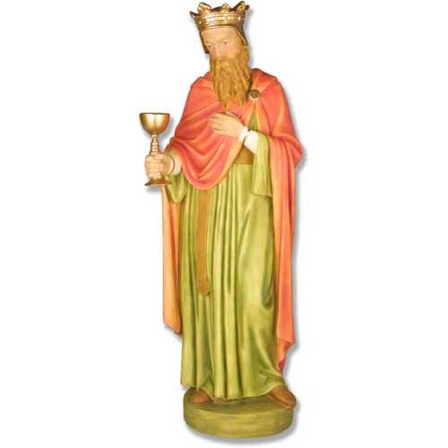  King W/Myrrh 39 Ntv1.2  Religious  Sculpture, Religious Decor, XoticBrands, XoticBrands Home Decor