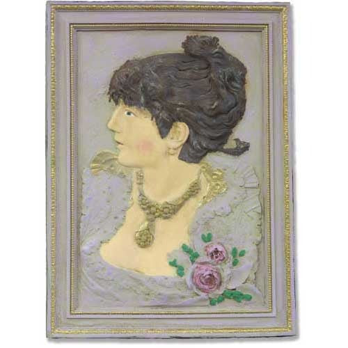 Portrait Of Mademoiselle  Wall Decor - XoticBrands Home Decor