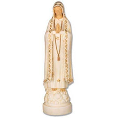 Our Lady Of Fatima Religious Sculpture - XoticBrands Home Decor
