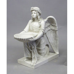  Angel With Dish 19  Angel  Sculpture, Home Decor, XoticBrands, XoticBrands Home Decor