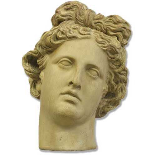 Apollo Antiquity Head 10"H -  Greek & Roman Busts - XoticBrands Home Decor