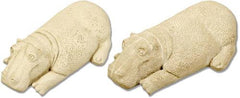 Hippo Baby 3 Garden Animal Statue - XoticBrands Home Decor